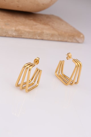 Boucles d’oreilles - Plaqué or jaune