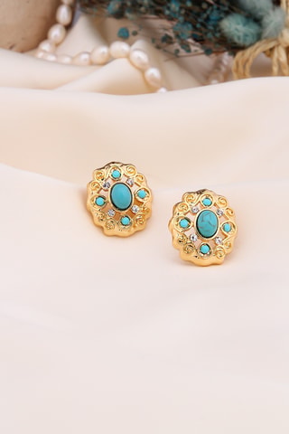 Puces - Turquoises