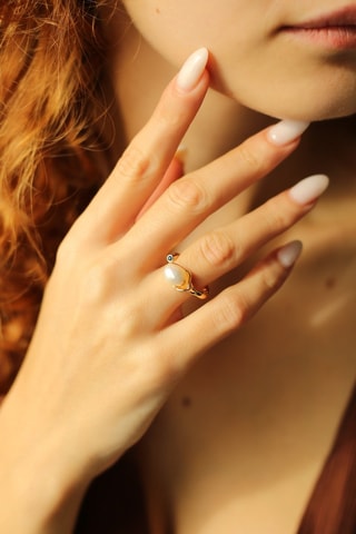 Bague - Perle de culture