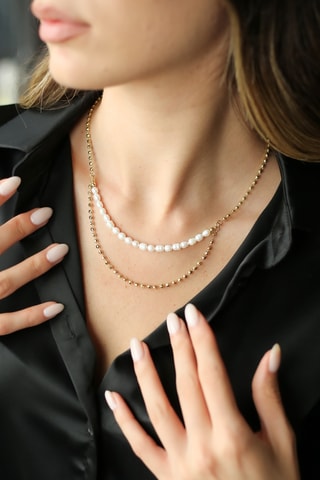 Collier - Plaqué or jaune