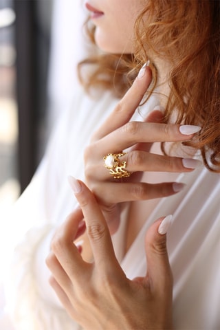 Bague - Perle de culture