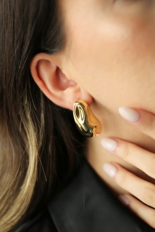 Boucles d’oreilles - Plaqué or jaune