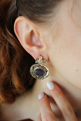 Boucles d'oreilles - Œils-de-chat