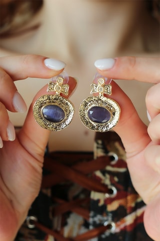 Boucles d'oreilles - Œils-de-chat