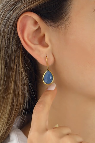 Boucles d'oreilles - Bronze et opales