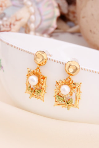 Boucles d’oreilles - Plaqué or jaune