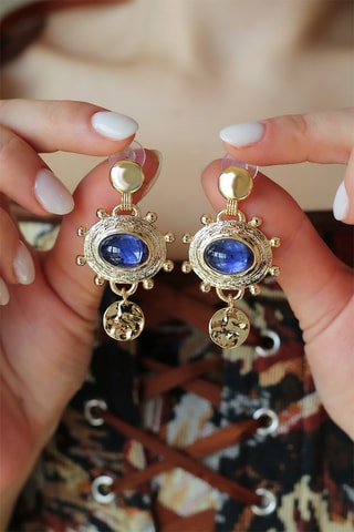 Boucles d'oreilles - Saphir