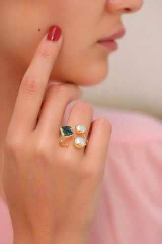 Bague - Perles de culture