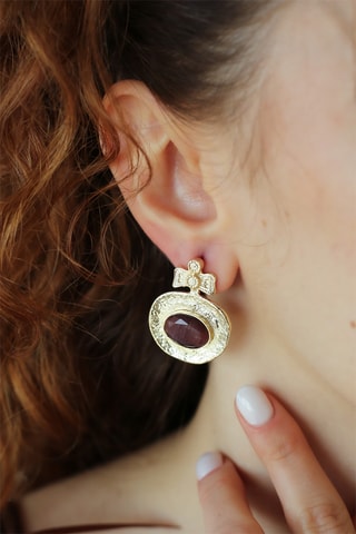 Boucles d'oreilles - Doré