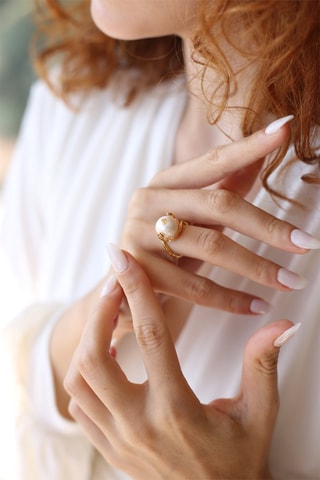 Bague - Perle de culture