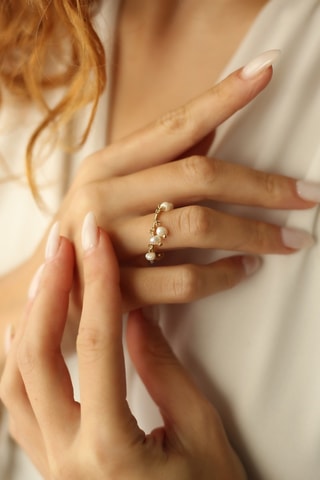 Bague - Perles de culture