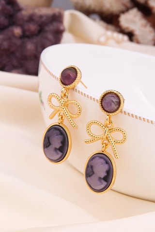 Boucles d’oreilles - Améthystes