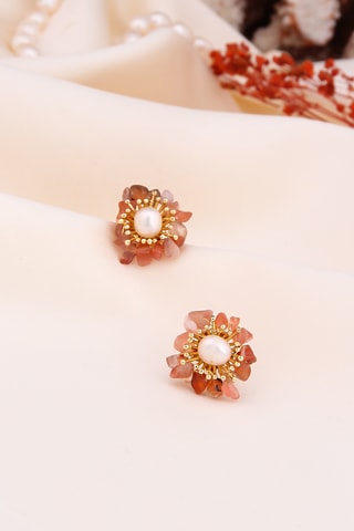 Boucles d’oreilles - Citrines 