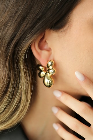 Boucles d’oreilles - Plaqué or jaune