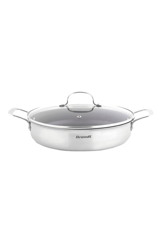 Sauteuse en acier inoxydable - 28 cm