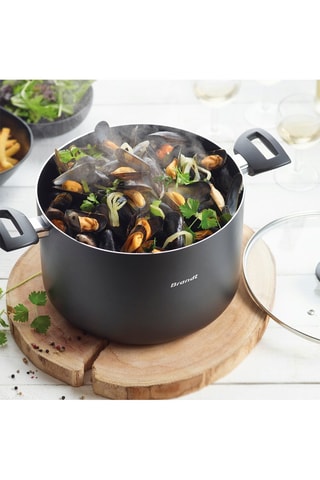 Marmite revêtement céramique Carbone Pro - 26 cm - 7,8 l
