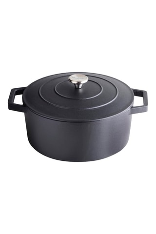 Cocotte ronde en fonte d'acier - 28 cm - 6,8 l