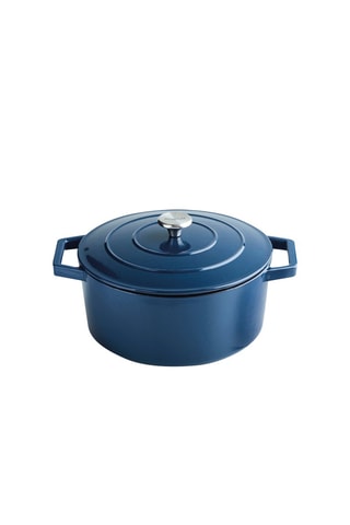 Cocotte ronde en fonte d'acier - 28 cm - 6,8 l