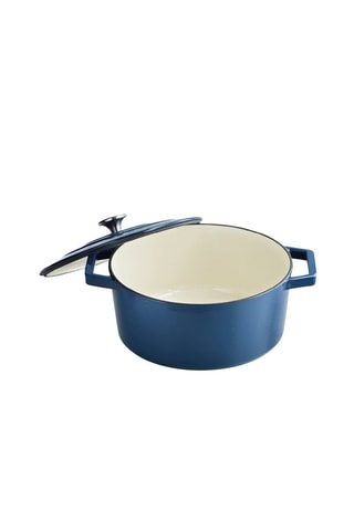 Cocotte ronde en fonte d'acier - 28 cm - 6,8 l