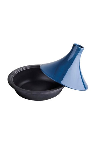 Tajine en fonte d'acier avec couvercle en céramique - 29 cm - 2,4 l