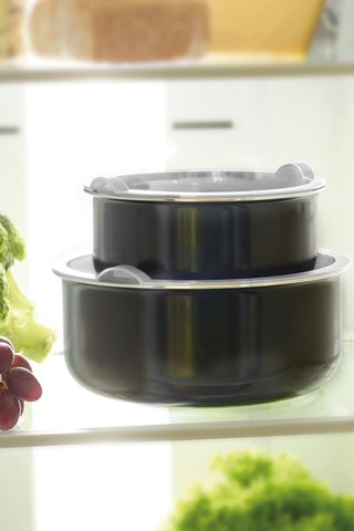 Trem de cozinha com revestimento cerâmica - 4 peças