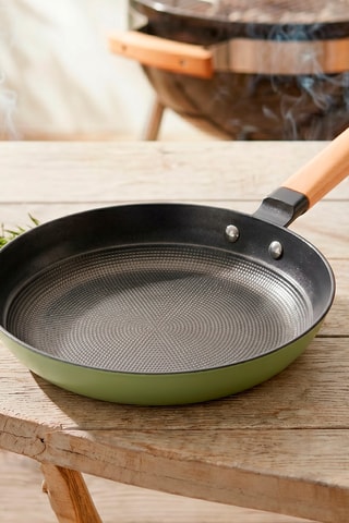 Poêle en fonte revêtement céramique - 28 cm