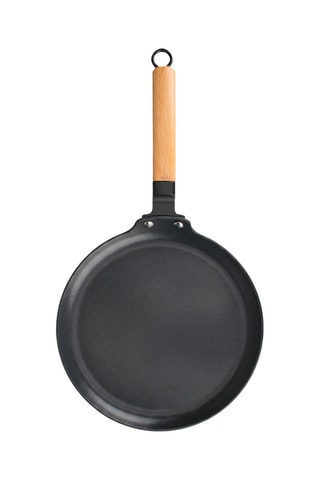 Poêle à crêpes en fonte revêtement céramique - 28 cm
