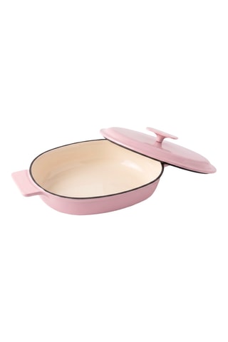 Cocotte en fonte émaillée - 27 x 21 x 5,5 cm