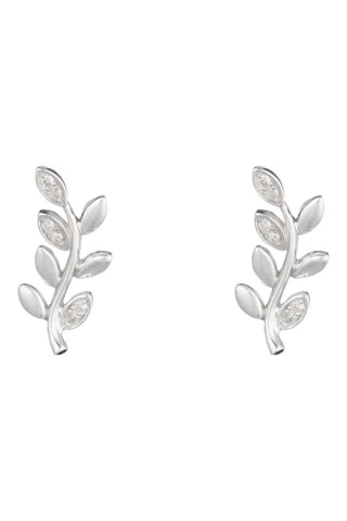 Boucles d'oreilles Sanya Or blanc et diamants