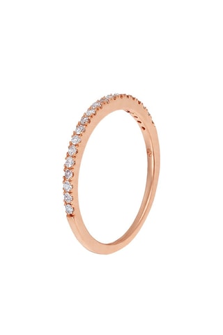 Bague - Or rose et diamants