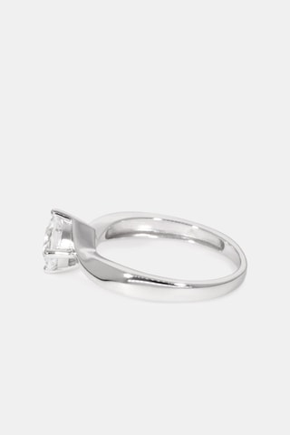 Bague Ludivine - Or blanc et topaze