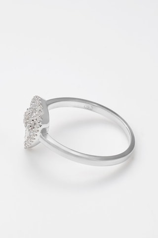 Bague Étoile Céleste - Or blanc et diamants