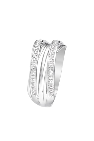 Bague Rosario - Or blanc et diamants