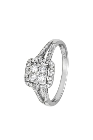 Bague Beloni Or blanc et diamants