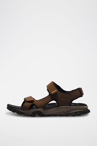 Sandales en cuir - Marron
