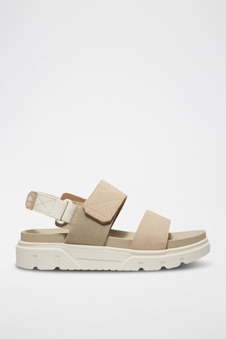 Sandales en cuir - Beige