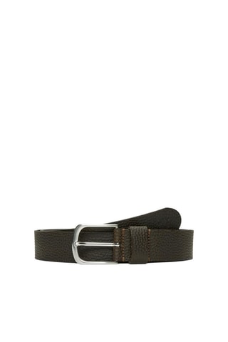 Ceinture en cuir - Marron