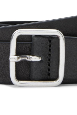 Ceinture en cuir - Noir