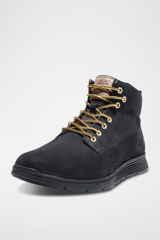 Boots en cuir Noir