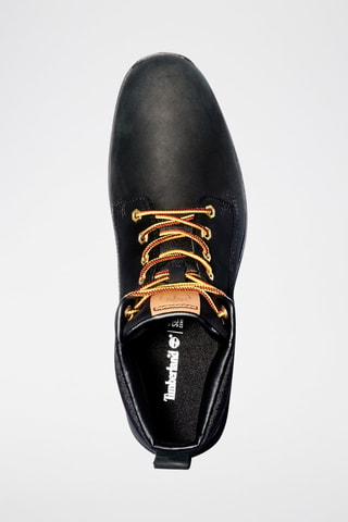 Boots en cuir Noir