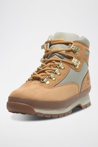 Boots en cuir - Beige
