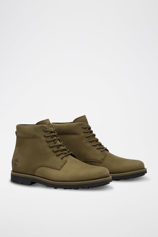 Boots en cuir - Kaki