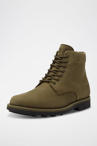Boots en cuir - Kaki