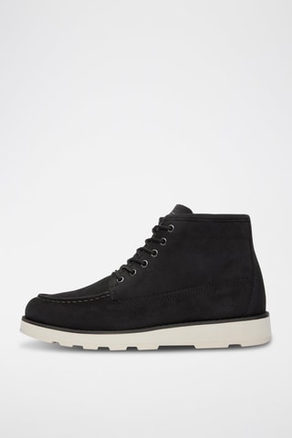Boots en cuir - Noir