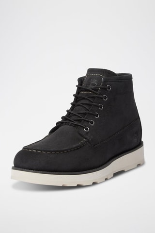 Boots en cuir - Noir
