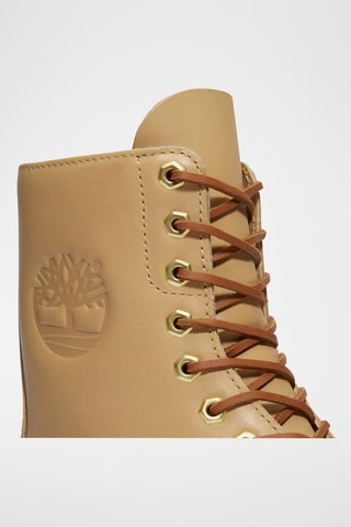 Boots en cuir - Beige