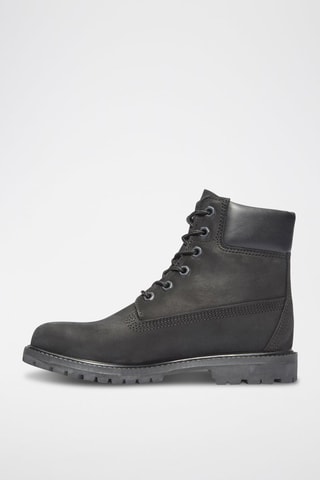 Boots en cuir - Noir
