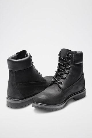 Boots en cuir - Noir