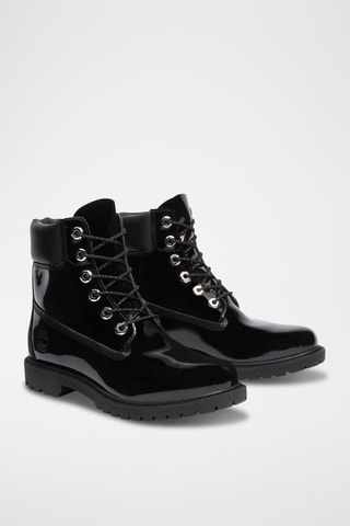 Boots en cuir - Noir