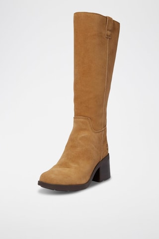 Bottes en cuir - Camel
